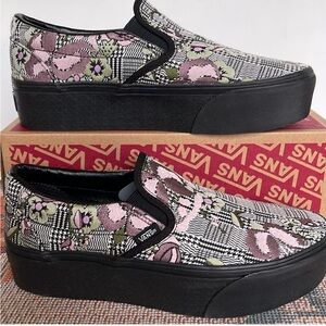 Vans tapestry platform